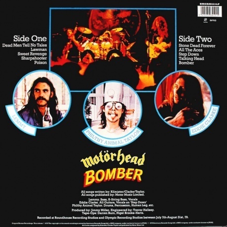 Motorhead - Bomber (coloured) (4099964126952) виниловая пластинка - фото 2