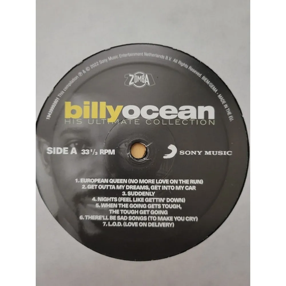 Billy Ocean - His Ultimate Collection (0194399928011) виниловая пластинка - фото 3