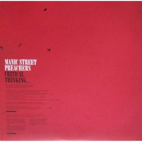 Manic Street Preachers - Critical Thinking (0198028593410) виниловая пластинка - фото 7