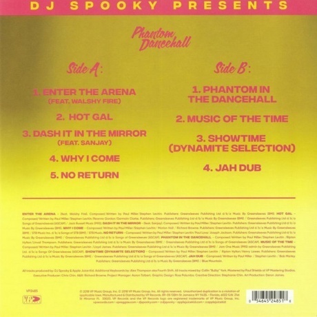 DJ Spooky - Presents Phantom Dancehall (0054645258418) виниловая пластинка - фото 2