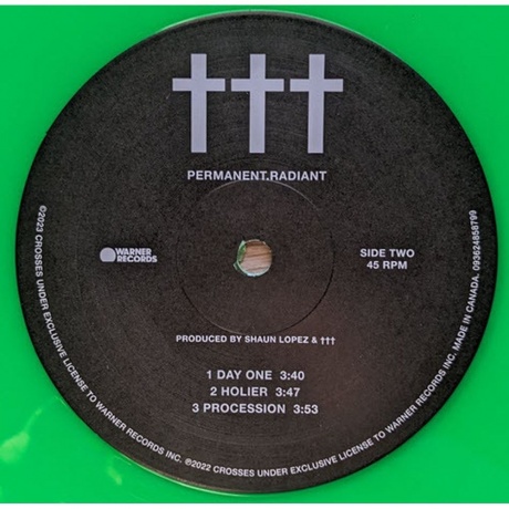 (Crosses) - Permanent.Radiant (EP) (coloured) (0093624858478) виниловая пластинка - фото 6