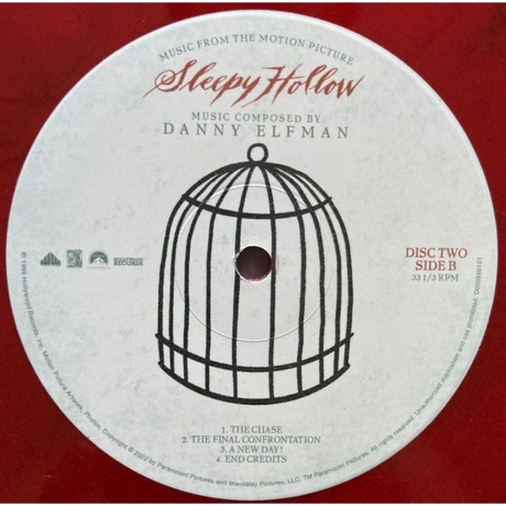 OST - Sleepy Hollow (Danny Elfman) (coloured) (0850053152795) виниловая пластинка - фото 9