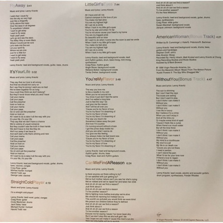 Lenny Kravitz - 5 (0602567581925) виниловая пластинка - фото 13