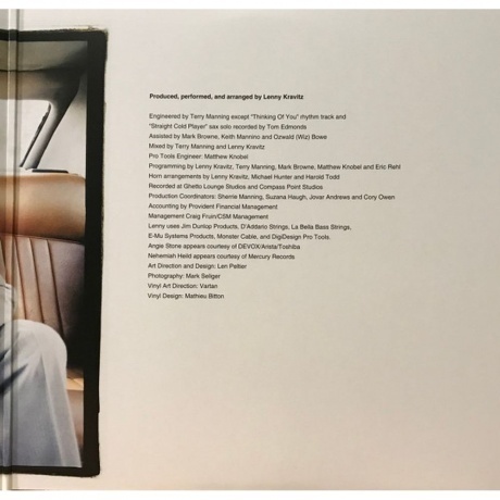 Lenny Kravitz - 5 (0602567581925) виниловая пластинка - фото 4