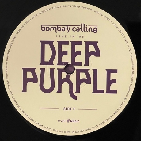 Deep Purple - Bombay Calling (4029759161554) виниловая пластинка - фото 12