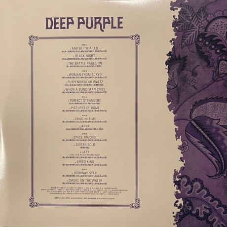 Deep Purple - Bombay Calling (4029759161554) виниловая пластинка - фото 3