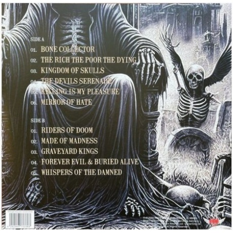 Grave Digger - Bone Collector (Marbled) (4262464733368) виниловая пластинка - фото 3