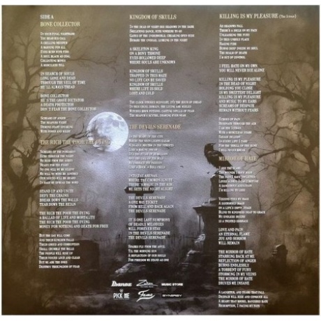 Grave Digger - Bone Collector (Marbled) (4262464733368) виниловая пластинка - фото 4