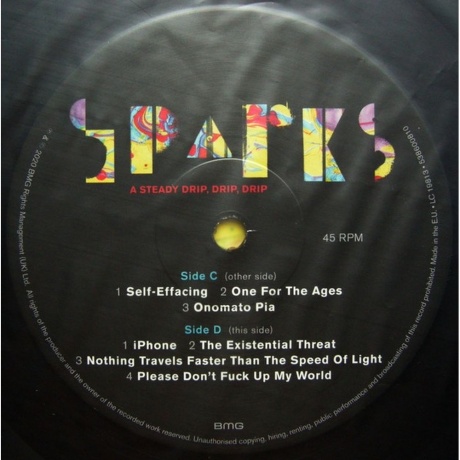 Sparks - A Steady Drip, Drip, Drip (4050538600810) виниловая пластинка - фото 9