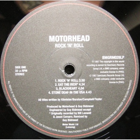 Motorhead - Rock'N'Roll (5414939640711) виниловая пластинка - фото 3