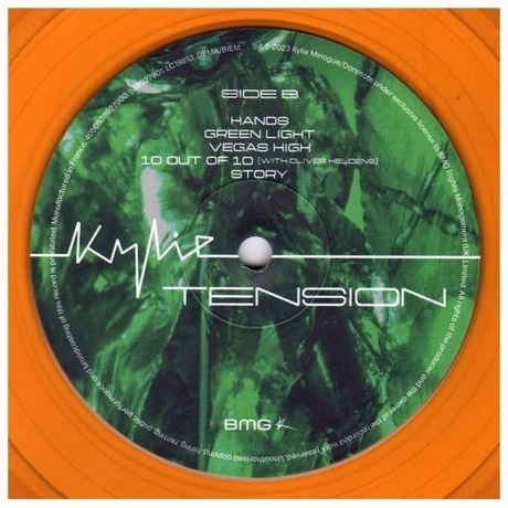 Kylie Minogue - Tension (Transparent Orange) (4050538927900) виниловая пластинка - фото 4