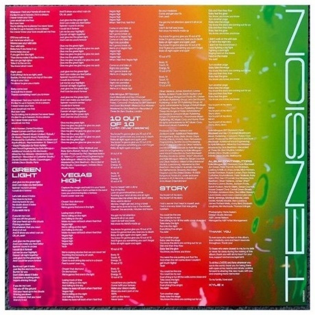 Kylie Minogue - Tension (Transparent Orange) (4050538927900) виниловая пластинка - фото 8