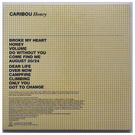 Caribou - Honey (Yellow) (4250506849924) виниловая пластинка - фото 2