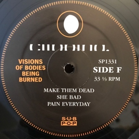 Clipping. - Visions Of Bodies Being Burned (0098787133110) виниловая пластинка - фото 11