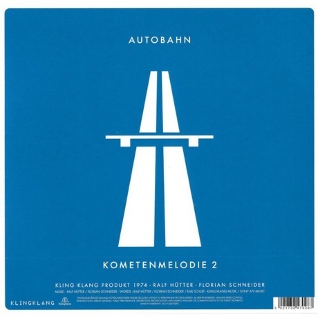 Kraftwerk - Autobahn (7&quot;) (5021732470287) виниловая пластинка - фото 2