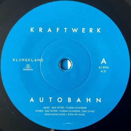 Kraftwerk - Autobahn (7&quot;) (5021732470287) виниловая пластинка - фото 3