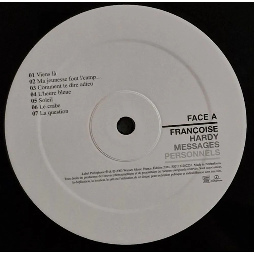 Francoise Hardy - Messages Personnels (5021732262257) виниловая пластинка - фото 5