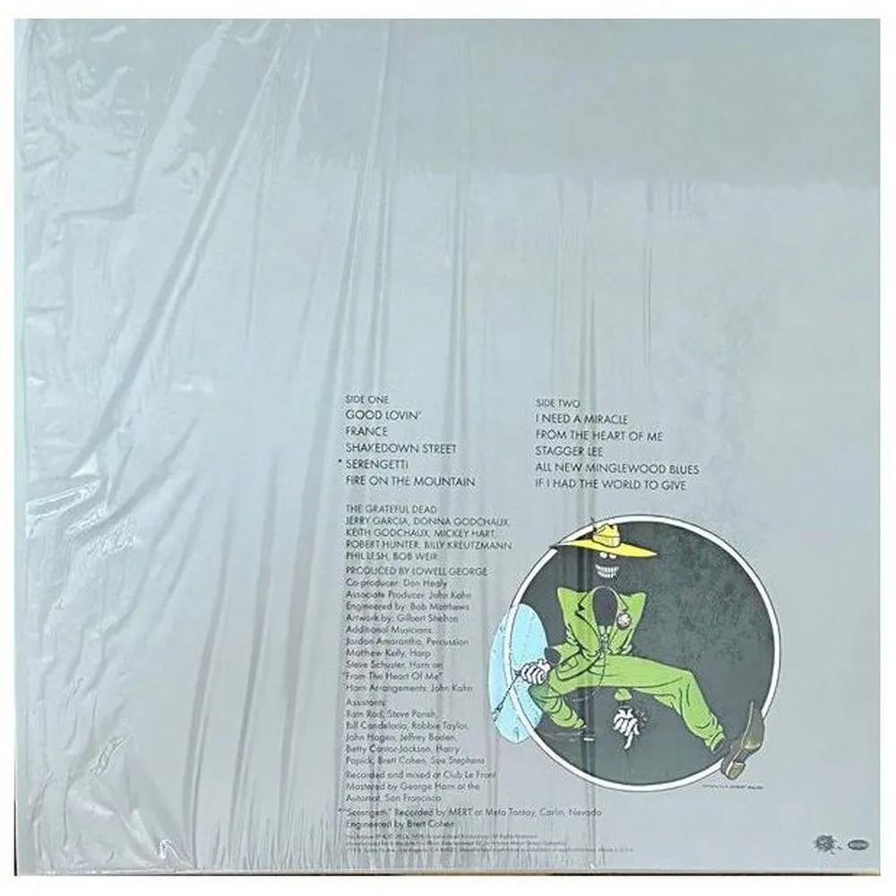 Grateful Dead - Shakedown Street (Sea Blue) (0081227819521) виниловая пластинка - фото 2
