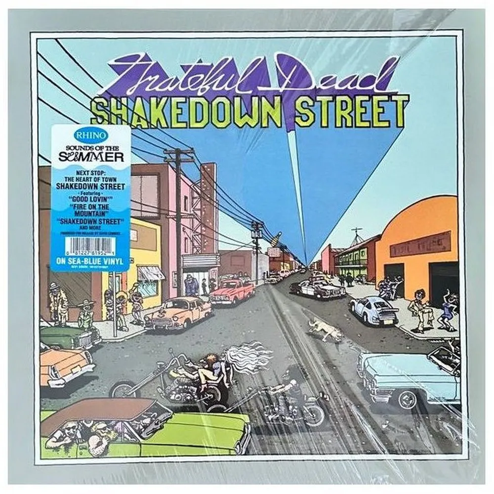 Grateful Dead - Shakedown Street (Sea Blue) (0081227819521) виниловая пластинка - фото 1