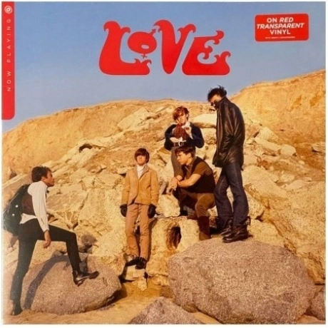 Love  - Now Playing (Red Transparent) (0603497824366) виниловая ...