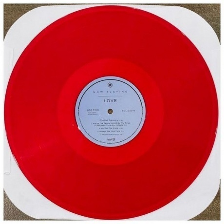 Love  - Now Playing (Red Transparent) (0603497824366) виниловая пластинка - фото 5