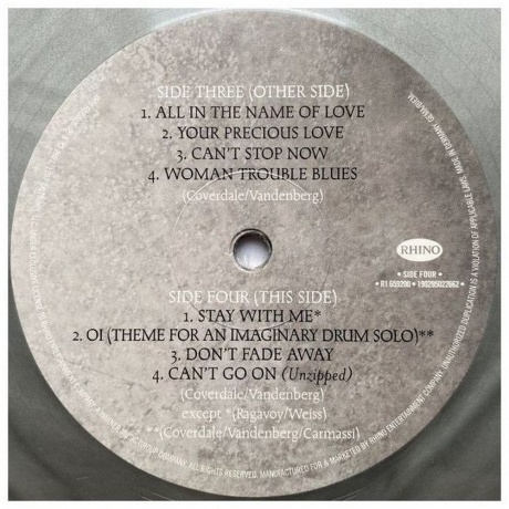 Whitesnake - Restless Heart (0190295022662) виниловая пластинка - фото 7