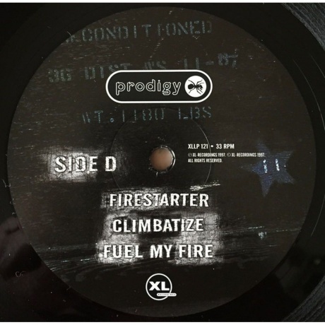 Prodigy - The Fat Of The Land (0634904012113) виниловая пластинка - фото 10