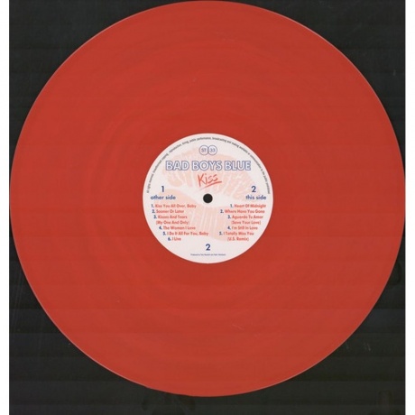 Bad Boys Blue - Kiss (Red) (4680068802233) виниловая пластинка - фото 3
