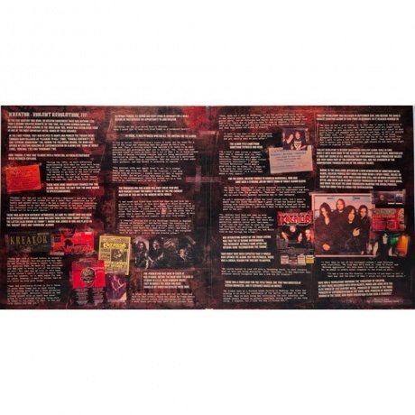 Kreator - Violent Revolution (Transparent Yellow) (0727361564636) виниловая пластинка - фото 2