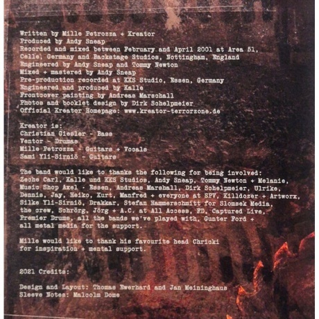 Kreator - Violent Revolution (Transparent Yellow) (0727361564636) виниловая пластинка - фото 21