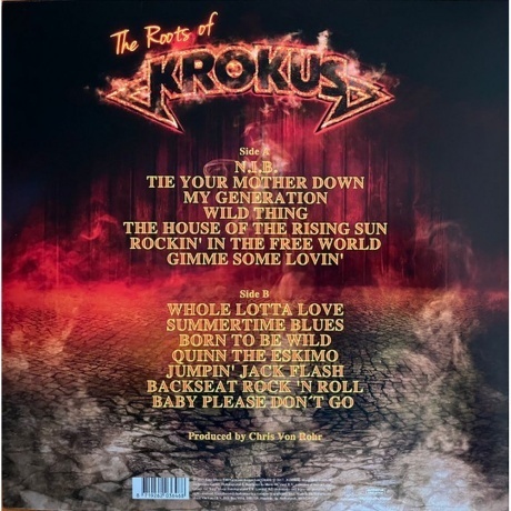 Krokus - Big Rocks (Flaming) (8719262036468) виниловая пластинка - фото 2