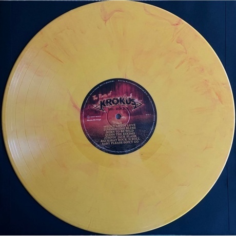 Krokus - Big Rocks (Flaming) (8719262036468) виниловая пластинка - фото 6