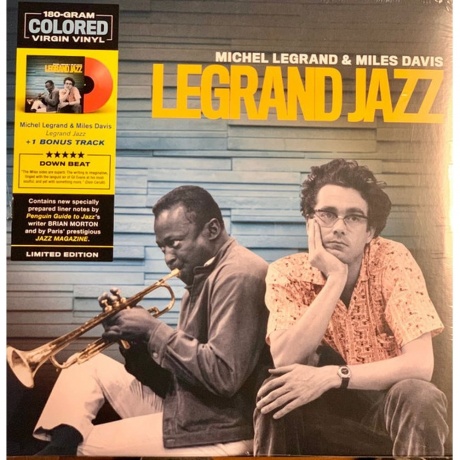 

Michel Legrand - Legrand Jazz (+1 Bonus Track) (Transparent Red) (8436563183331) виниловая пластинка