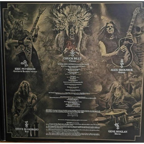 Testament - Brotherhood Of The Snake (Green) (0727361383190) виниловая пластинка - фото 4