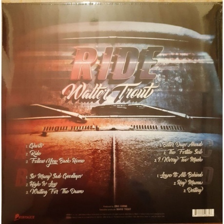 Walter Trout - Ride (0810020506327) виниловая пластинка - фото 2