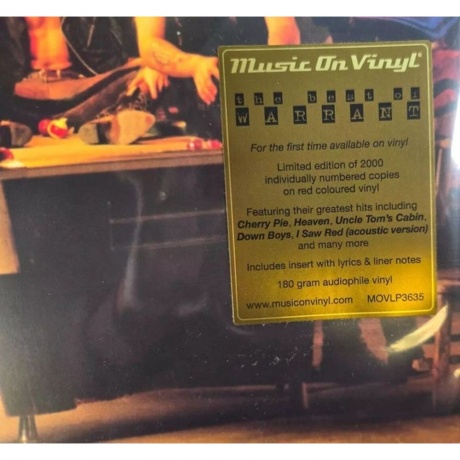 Warrant - Best Of Warrant (Red) (8719262032880) виниловая пластинка - фото 7