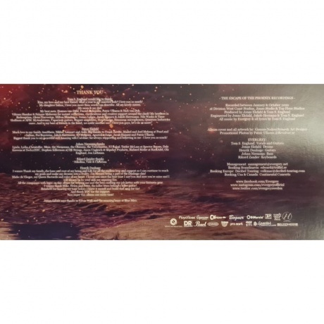 Evergrey - Escape Of The Phoenix (coloured) (0884860404815) виниловая пластинка - фото 8