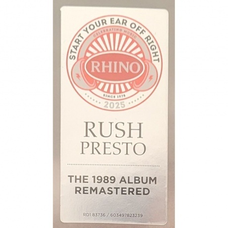 Rush - Presto (0603497823239) виниловая пластинка - фото 8