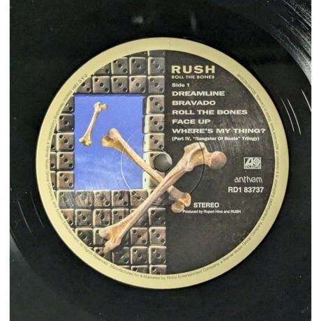 Rush - Roll The Bones (0603497823246) виниловая пластинка - фото 3
