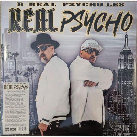 

B-Real; Psycho Les - Real Psycho (coloured) (9010974030126) виниловая пластинка