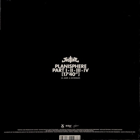 Justice - Planisphere (EP) (5056556109686) виниловая пластинка - фото 2