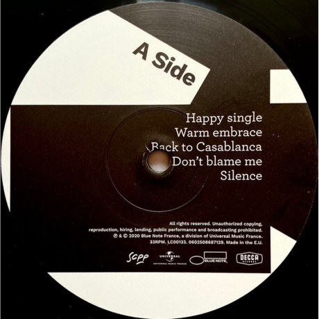 Charles Pasi - Zebra (0602508687129) виниловая пластинка - фото 3