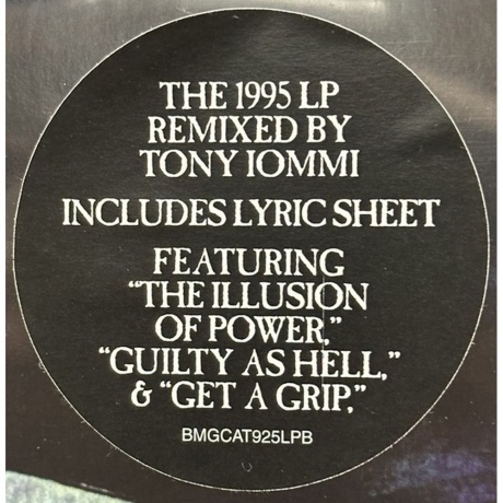 Black Sabbath - Forbidden (4099964118599) виниловая пластинка - фото 3