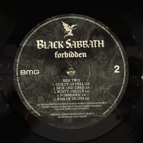 Black Sabbath - Forbidden (4099964118599) виниловая пластинка - фото 7