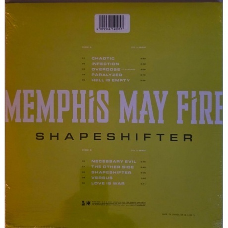 Memphis May Fire - Shapeshifter (4099964138955) виниловая пластинка - фото 2