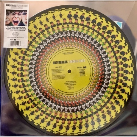 

Supergrass - I Should Coco (zoetrope picture) (4099964139969) виниловая пластинка
