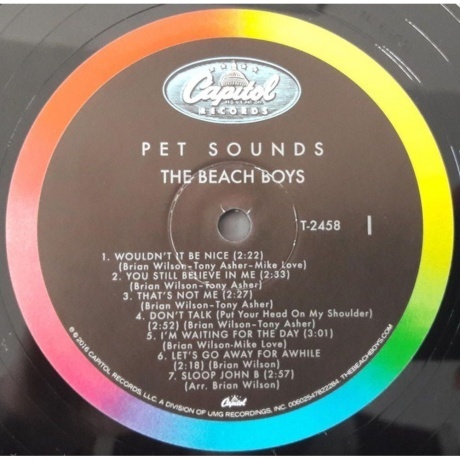 The Beach Boys - Pet Sounds (0602547822284) виниловая пластинка - фото 3