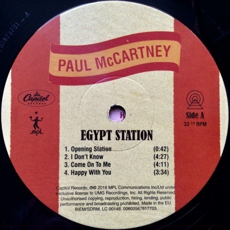 Paul McCartney - Egypt Station (0602567545033) виниловая пластинка - фото 3