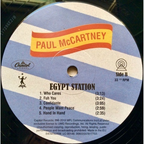 Paul McCartney - Egypt Station (0602567545033) виниловая пластинка - фото 4