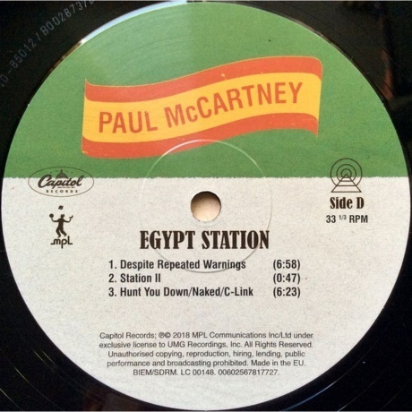 Paul McCartney - Egypt Station (0602567545033) виниловая пластинка - фото 8